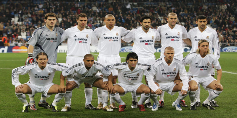 Thế hệ siêu khủng của Real Madrid những năm 2000